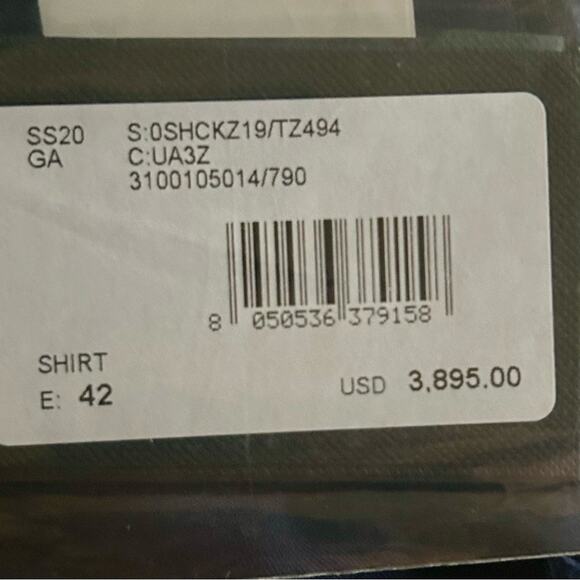 NWT Giorgio Armani navy silk high low midi dress SZ 42/ 6 - Picture 6 of 8